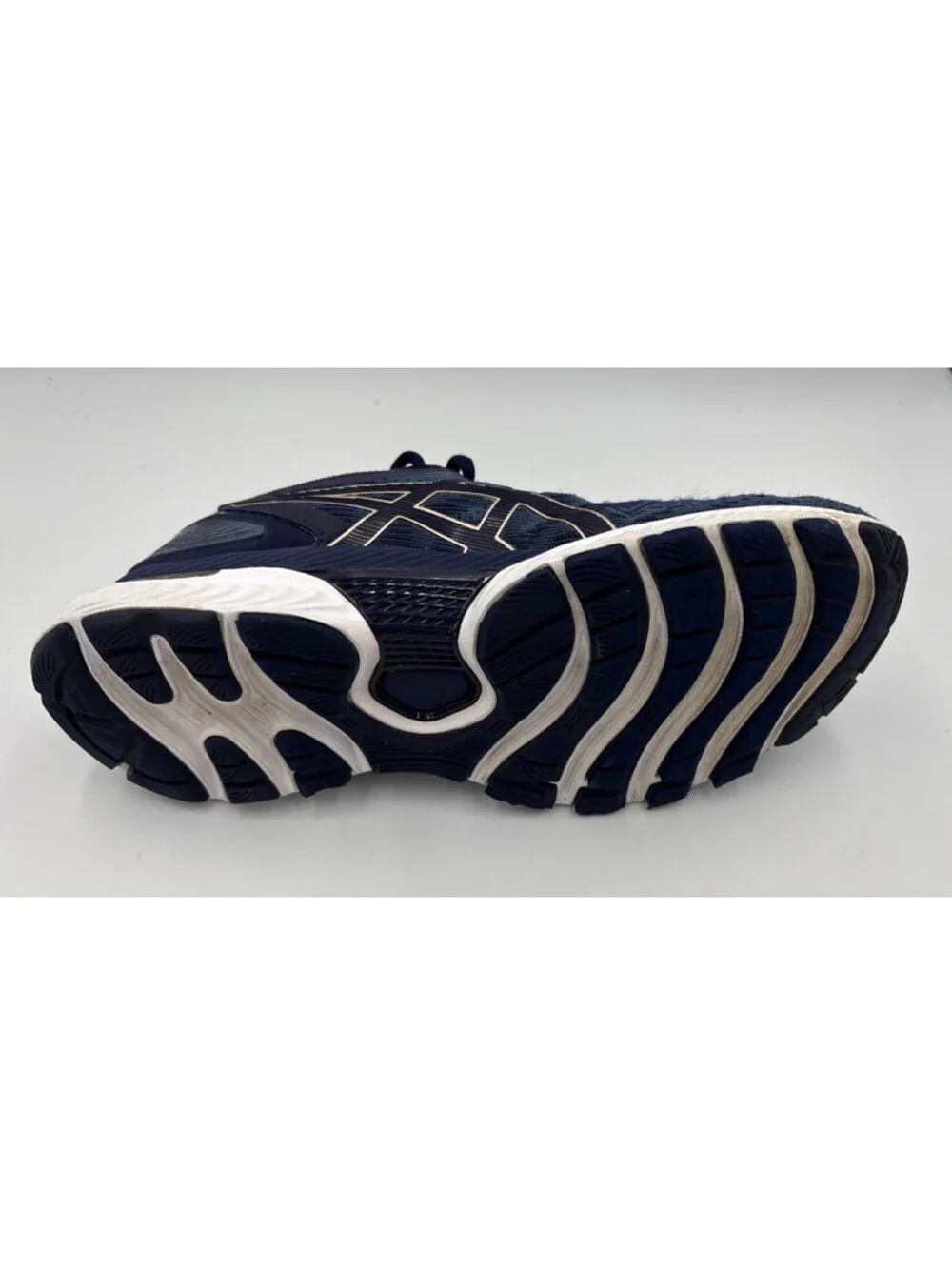 ASICS GEL-Nimbus 22 Blue Gold Running Shoes Women's 8.5